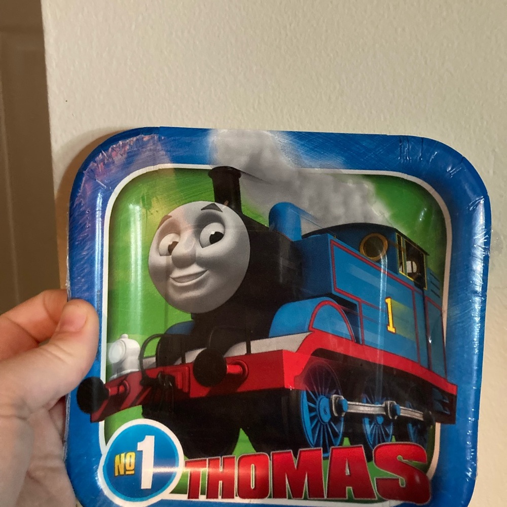 DesignWare White Square Party Plates